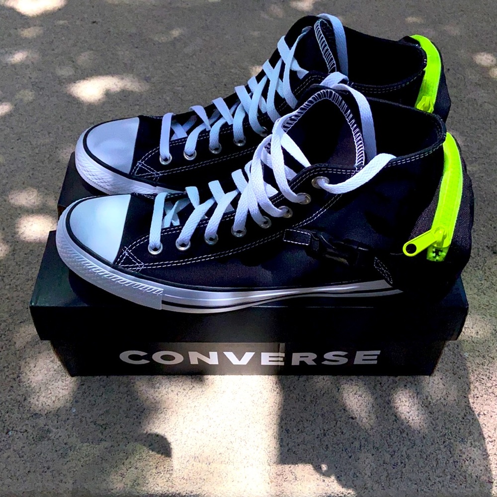 Converse Cats Buckle Up High Sneakers